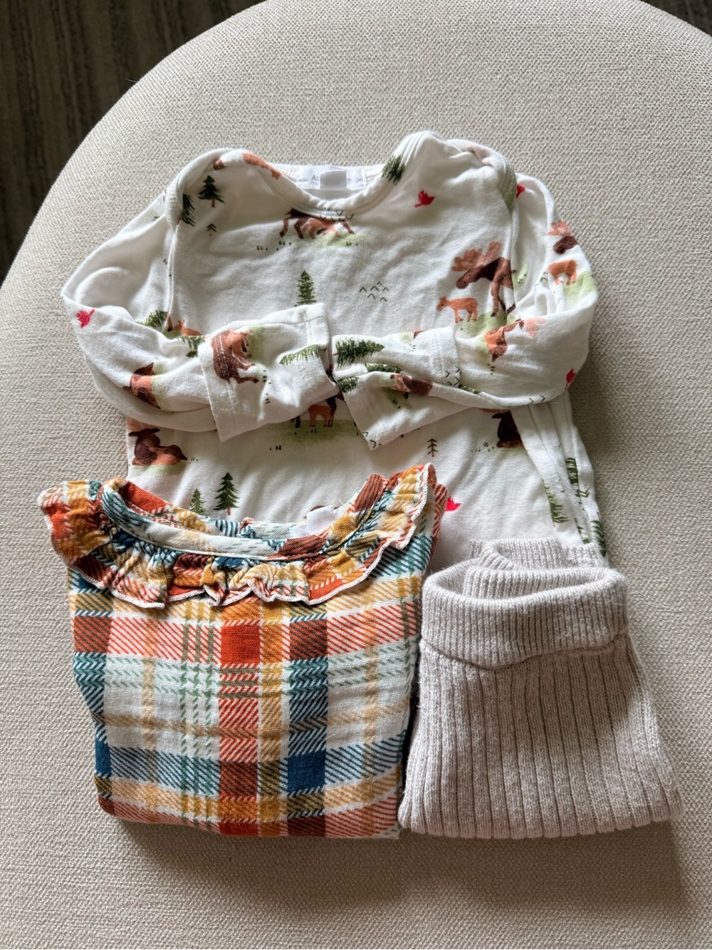Angel Dear 3 Piece Baby Woodland Outfit Set 0–3 Months